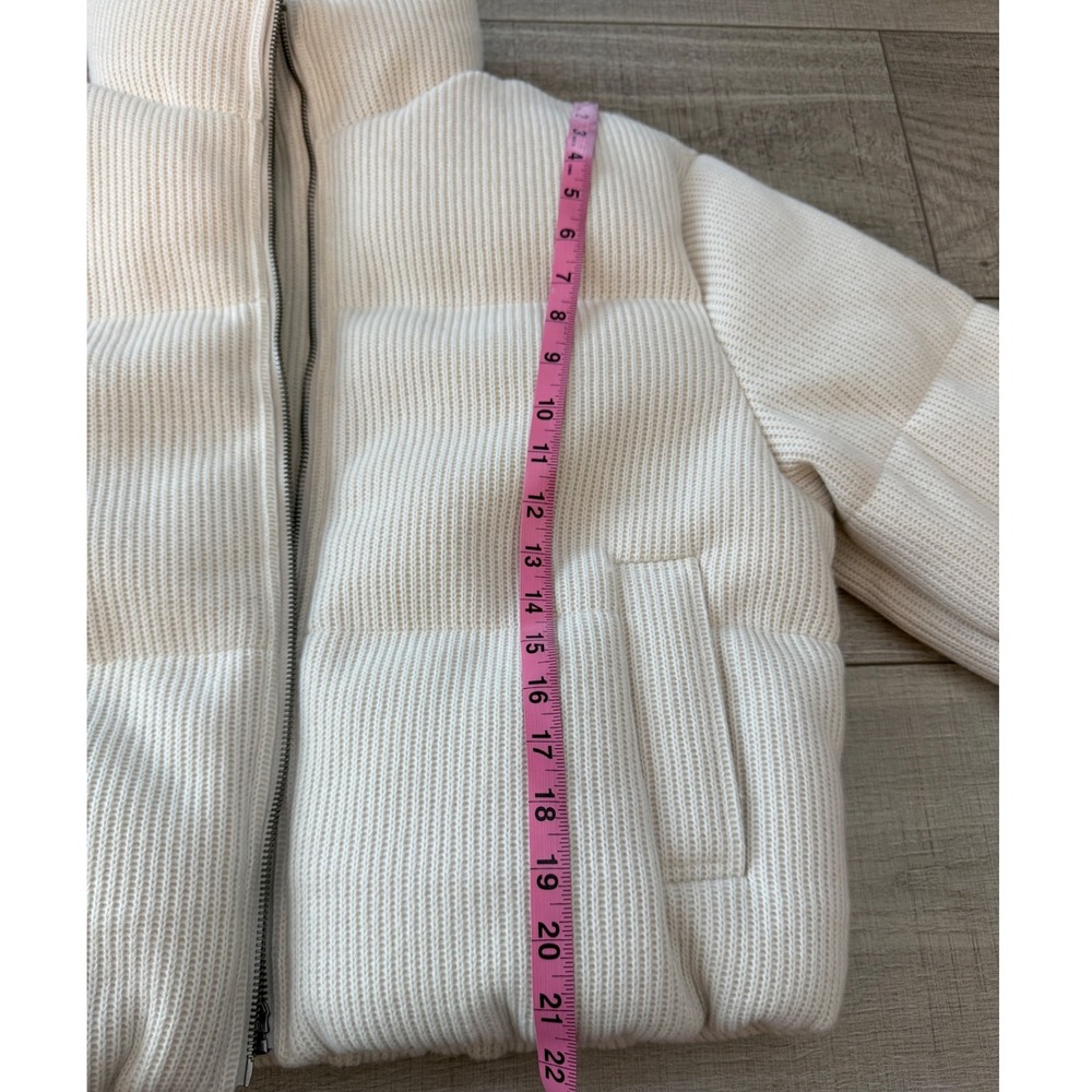 AE Cropped Sweater‎ Puffer Jacket  NWT - Picture 7 of 8